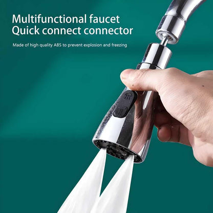 720° Rotating Kitchen Faucet Sprayer