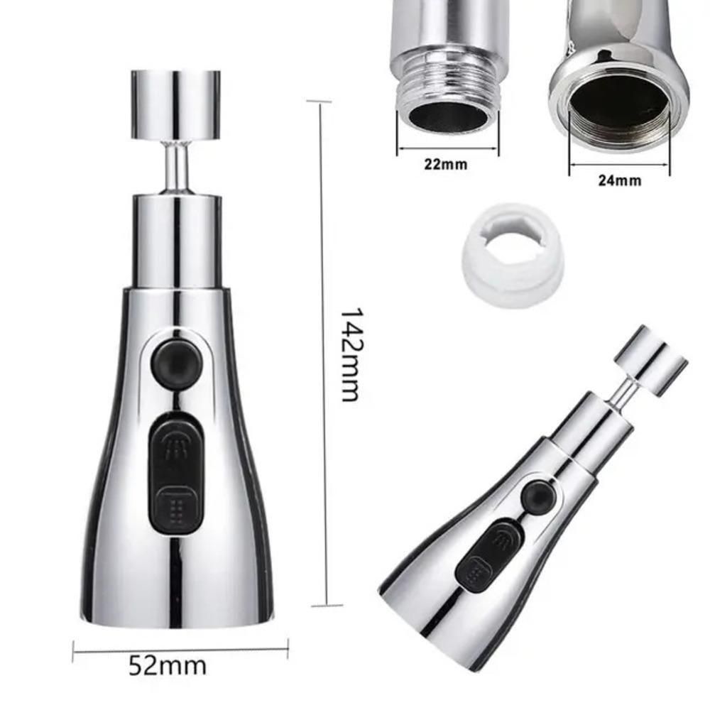 720° Rotating Kitchen Faucet Sprayer