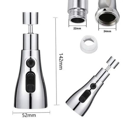 720° Rotating Kitchen Faucet Sprayer